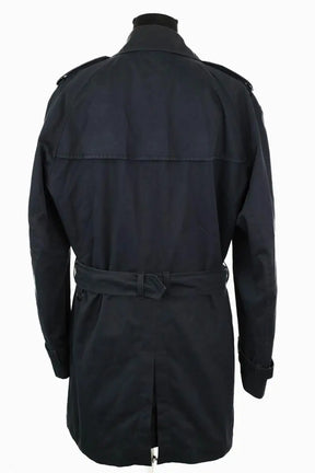 Trench Hugo Boss Bleu en Synthétique