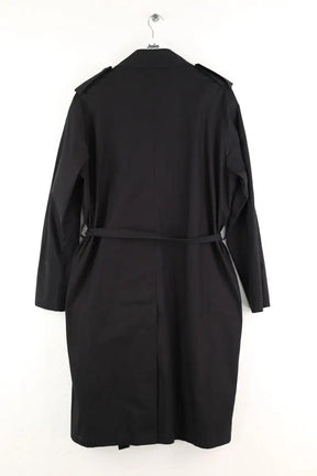 Trench Sandro Noir en Coton