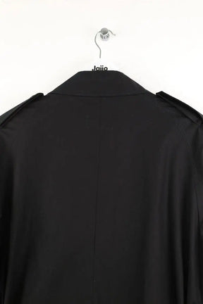 Trench Sandro Noir en Coton
