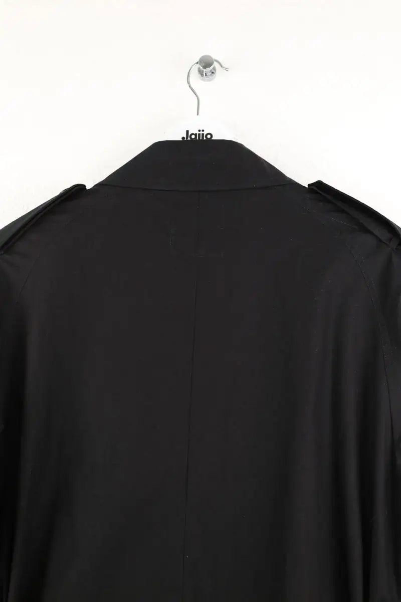 Trench Sandro Noir en Coton
