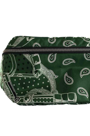 Trousse de toilette en soie Hermès Vert en 