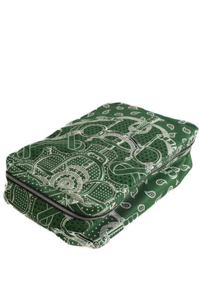 Trousse de toilette en soie Hermès Vert en 