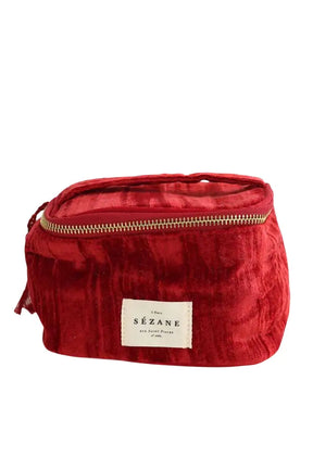 Trousse de toilette Sézane Rouge en  - Seconde Main