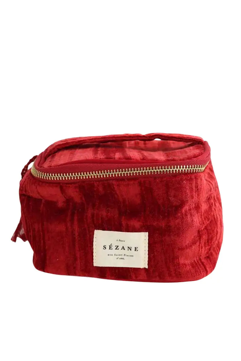 Trousse de toilette Sézane Rouge en  - Seconde Main