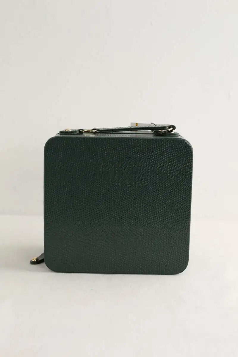 Trousse de voyage en cuir Officine Universelle Buly Vert en 