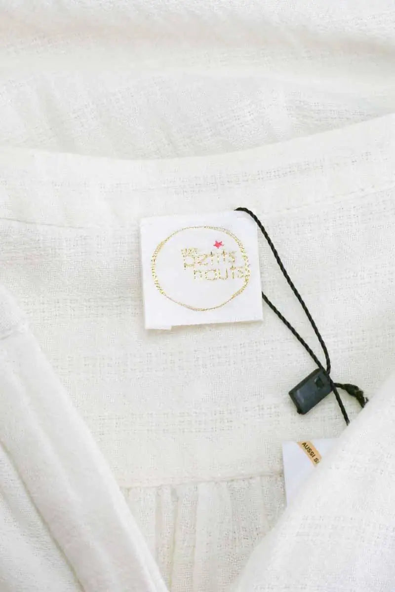 Blouse Des Petits Hauts Ecru en Coton