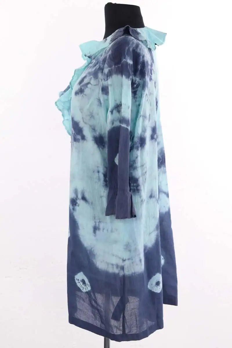 Tunique Antik Batik Bleu en Coton
