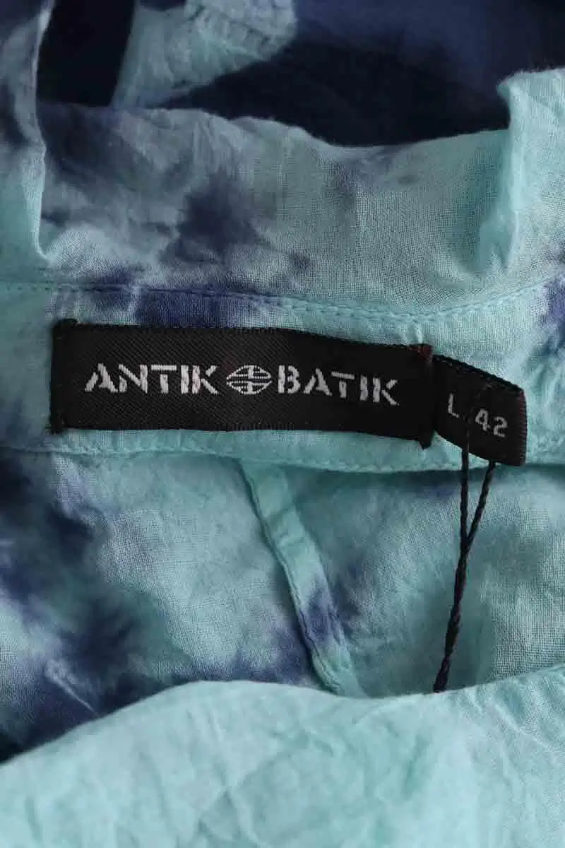 Tunique Antik Batik Bleu en Coton