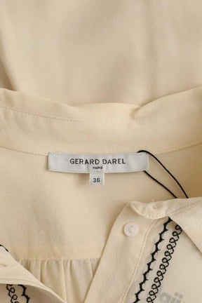 Tunique Gerard Darel Ecru en Soie