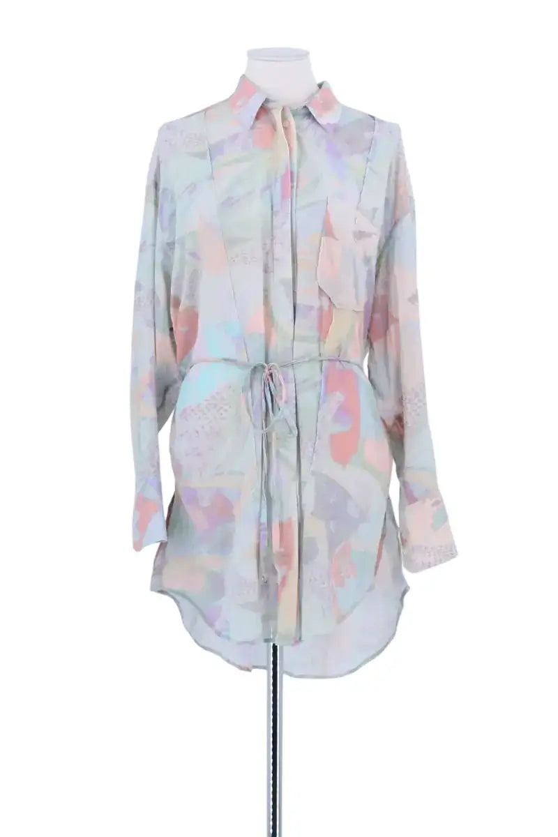 Tunique Iro Multicolore en Coton, taille S - Seconde Main