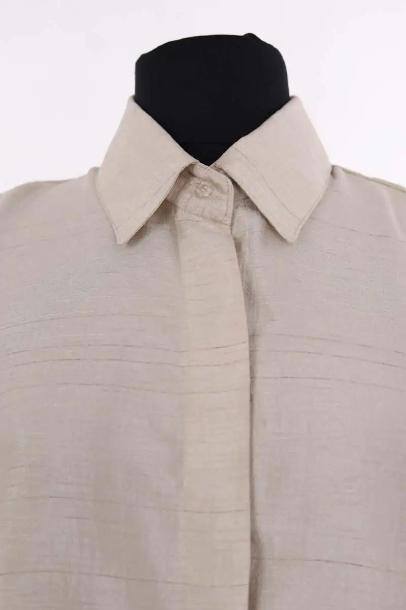 Tunique Léonie Beige en Viscose