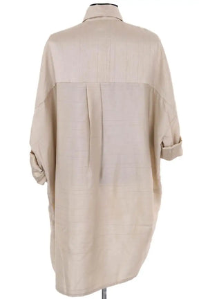 Tunique Léonie Beige en Viscose