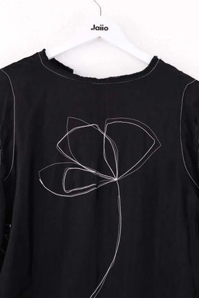 Tunique Nina Ricci Noir en Viscose