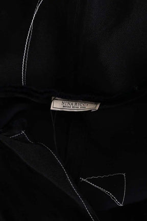Tunique Nina Ricci Noir en Viscose