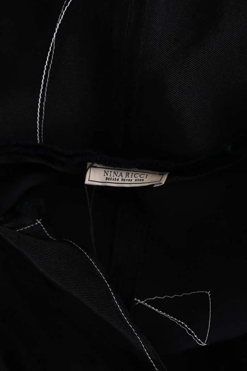 Tunique Nina Ricci Noir en Viscose