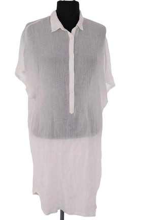 Tunique Zadig & Voltaire Blanc en Coton, taille M - Seconde Main