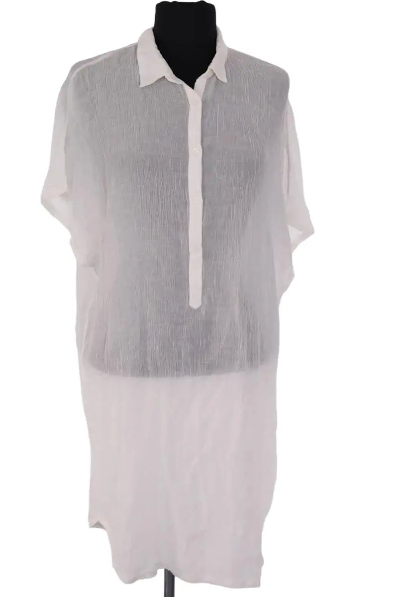 Tunique Zadig & Voltaire Blanc en Coton, taille M - Seconde Main