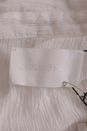 Tunique Zadig & Voltaire Blanc en Coton