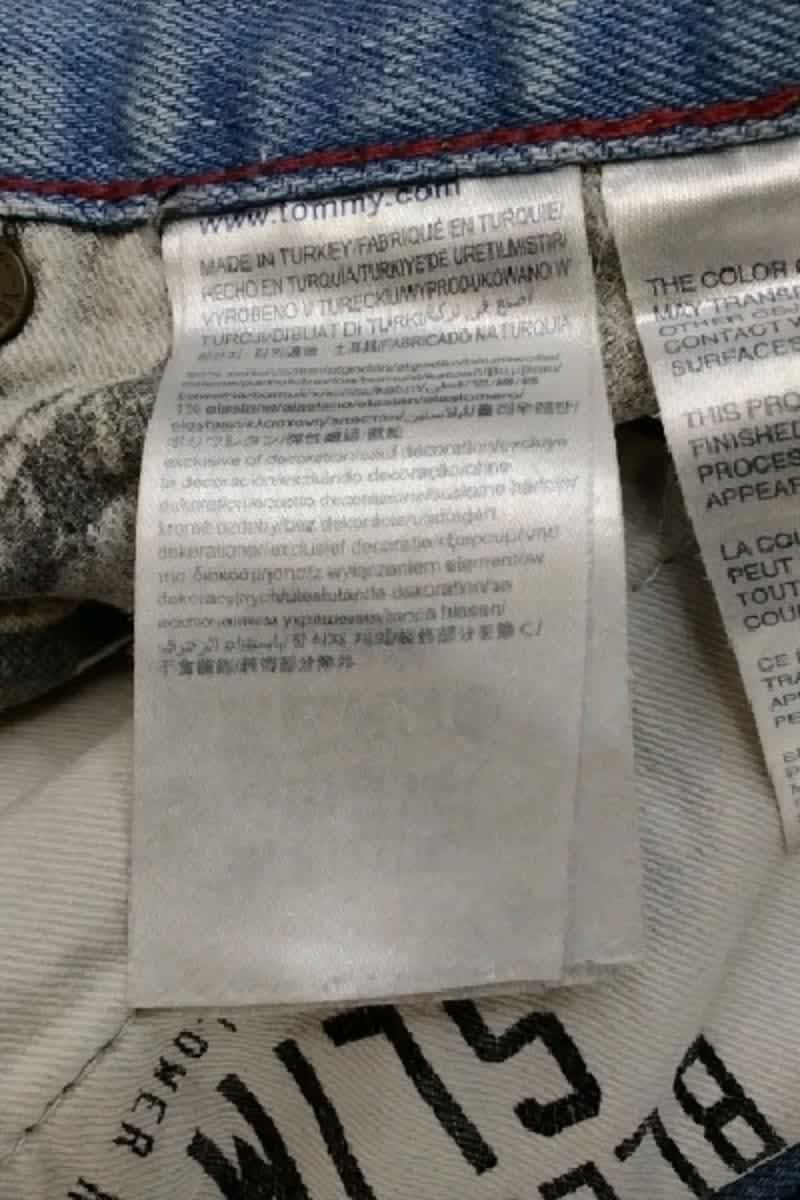 Jean slim Tommy Hilfiger  Bleu