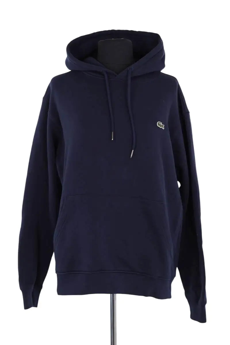 Sweatshirt Lacoste Bleu en Coton, taille M - Seconde Main