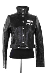 Veste Courrèges Veste réedition  Noir en Coton, taille S - Seconde Main