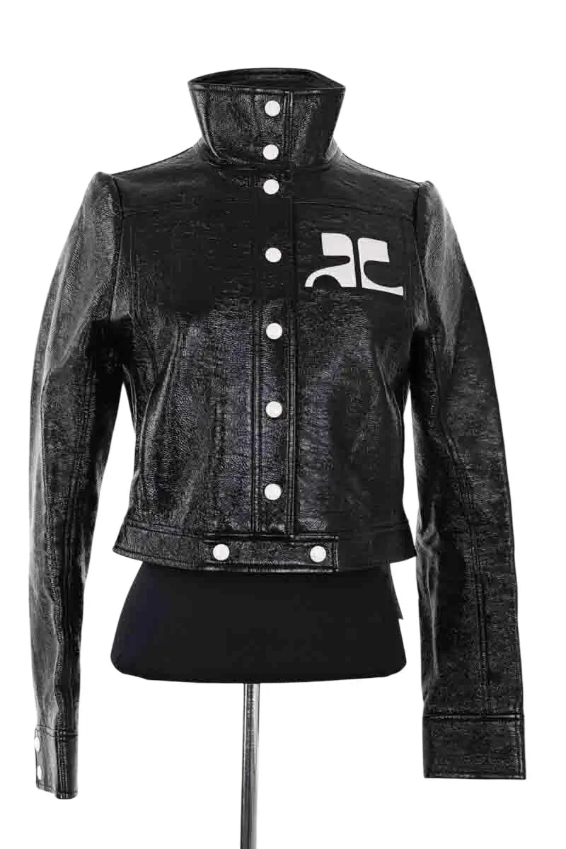 Veste Courrèges Veste réedition  Noir en Coton, taille S - Seconde Main