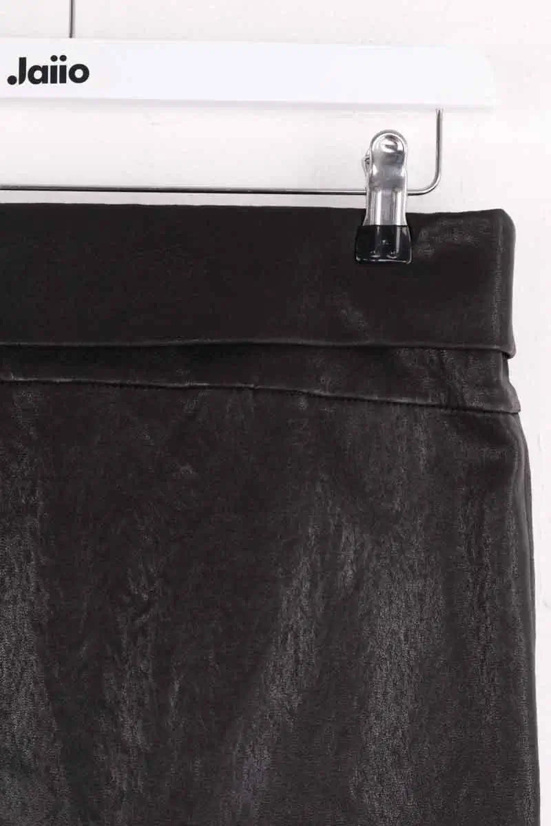 Mini jupe Isabel Marant Noir en Cuir