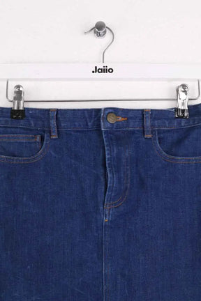 Mini jupe APC Bleu en Coton