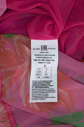 Robe Pinko Rose en Synthétique
