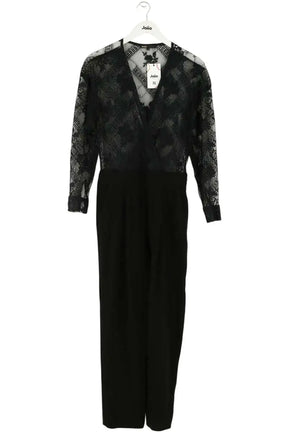 Combinaison Maje Noir en Synthétique, taille M - Seconde Main
