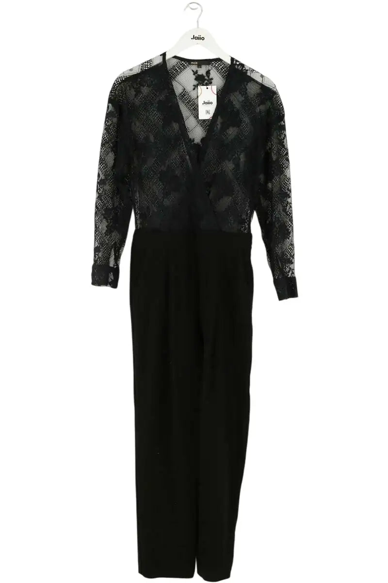 Combinaison Maje Noir en Synthétique, taille M - Seconde Main