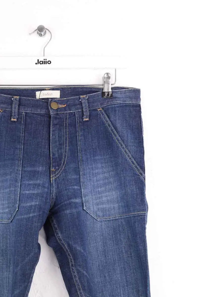 Jean droit Ba&Sh Bleu en Coton