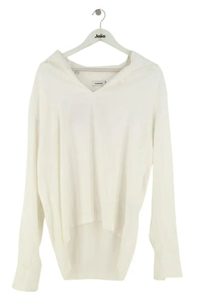 Blouse Sandro Blanc en Viscose, taille L - Seconde Main