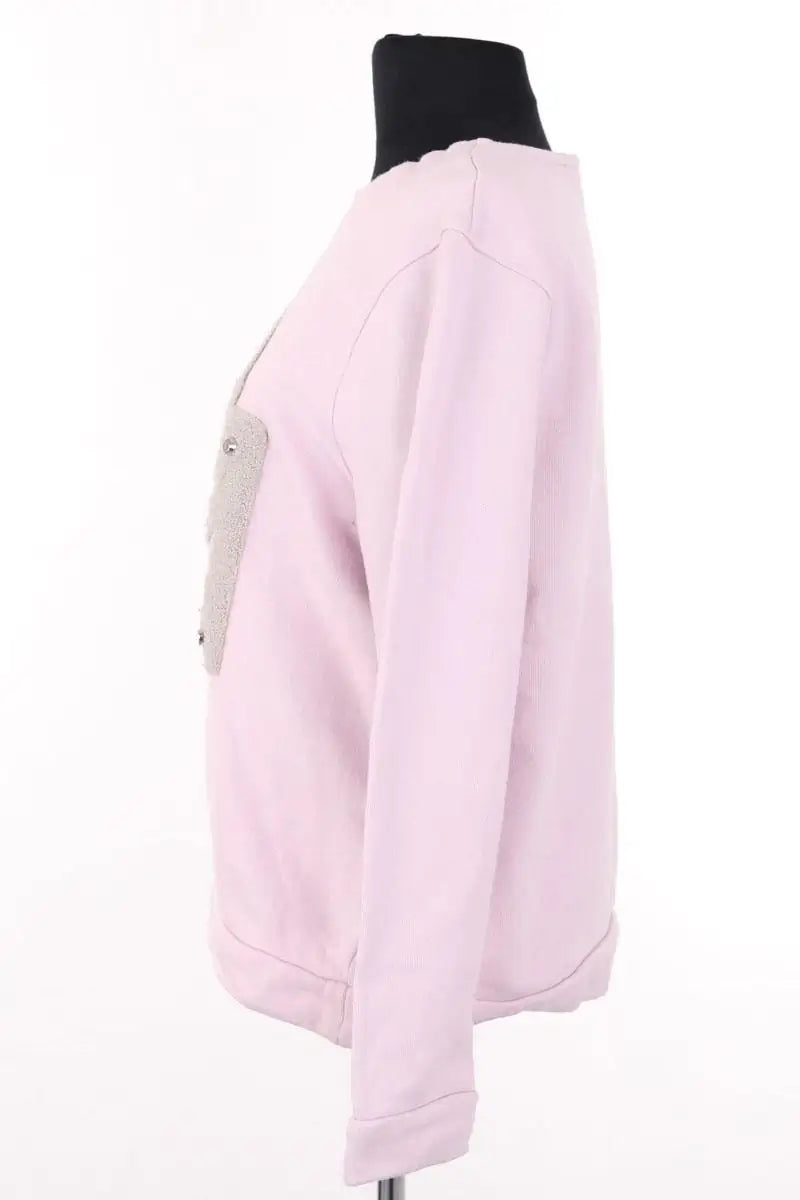 Sweatshirt Maje Violet en Coton