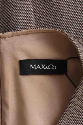 Robe Max & Co Marron en Synthétique