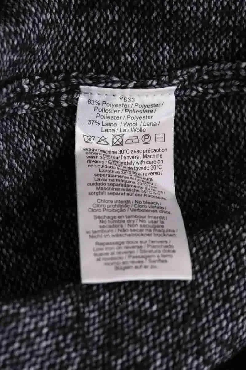 Cardigan Pablo Noir en Synthétique