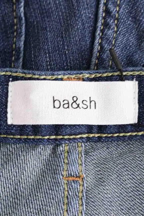 Jean droit Ba&Sh Bleu en Coton