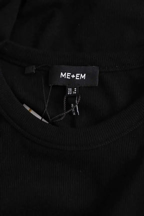 T-shirt ME + EM Noir en Coton