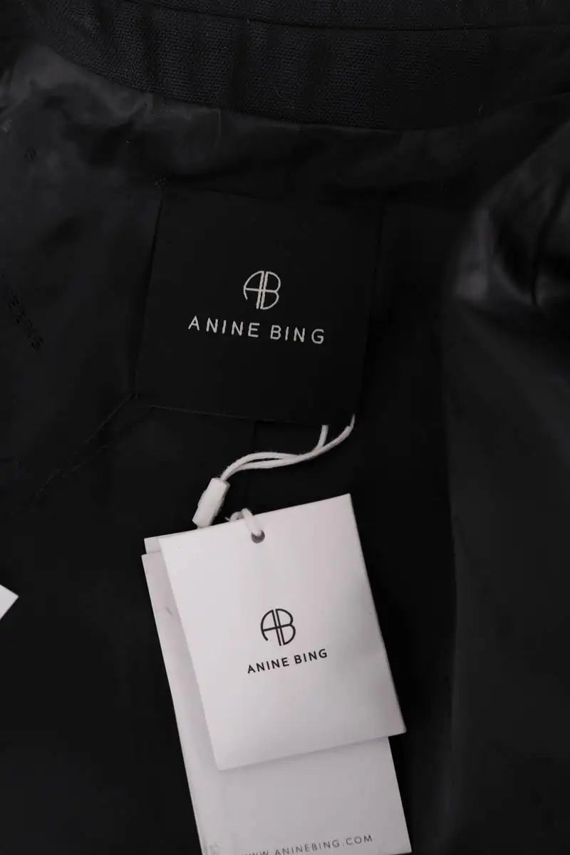 Blazer Anine Bing Sara Noir en Laine