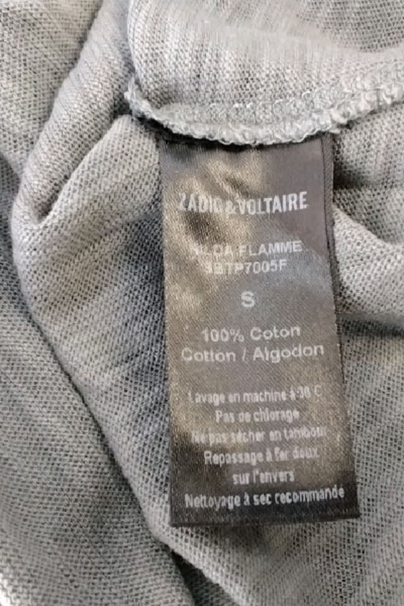 Top sans manche Zadig & Voltaire  Gris