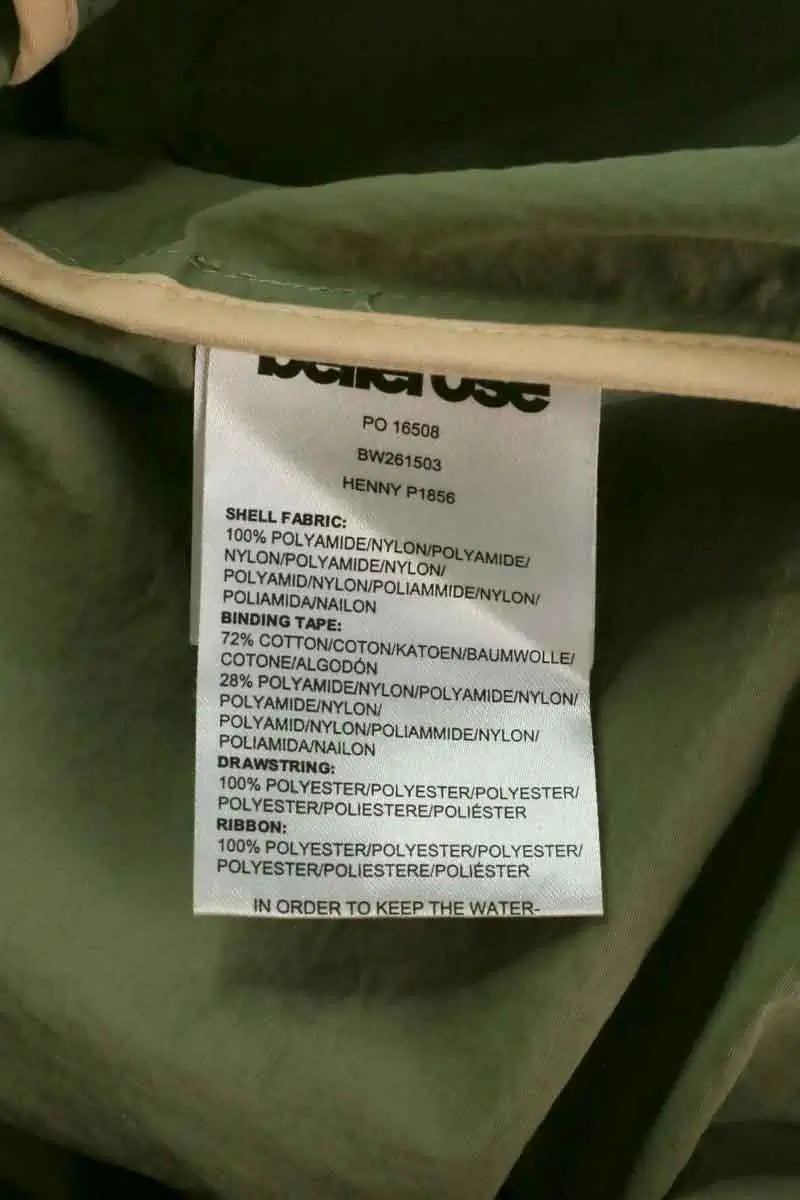 Manteau Bellerose Kaki en Synthétique