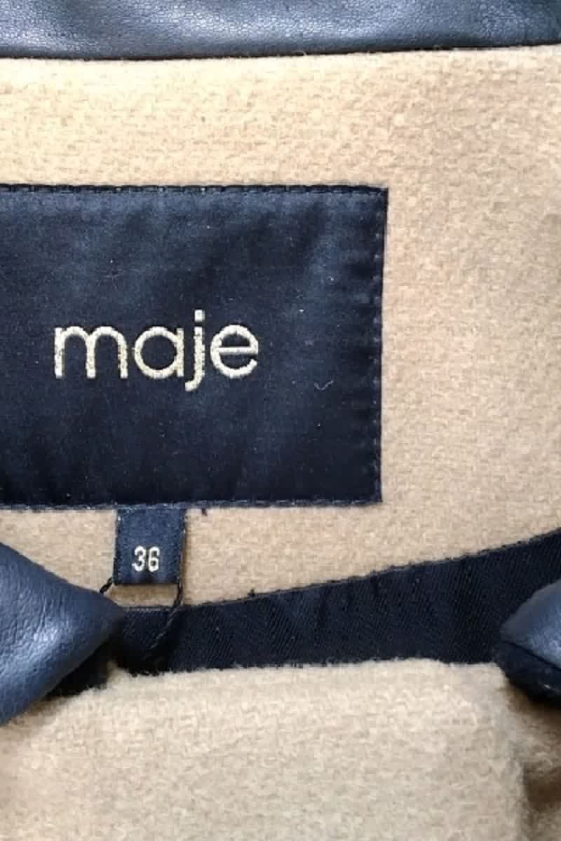 Manteau Maje  Jaune