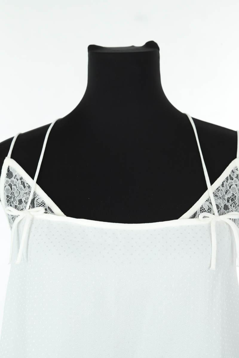 Top sans manche Claudie Pierlot  Blanc