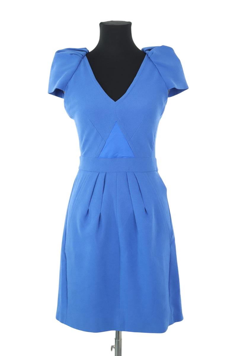 Robe Maje  Bleu