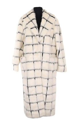 Manteau Manoush Blanc en Fausse fourrure, taille S - Seconde Main