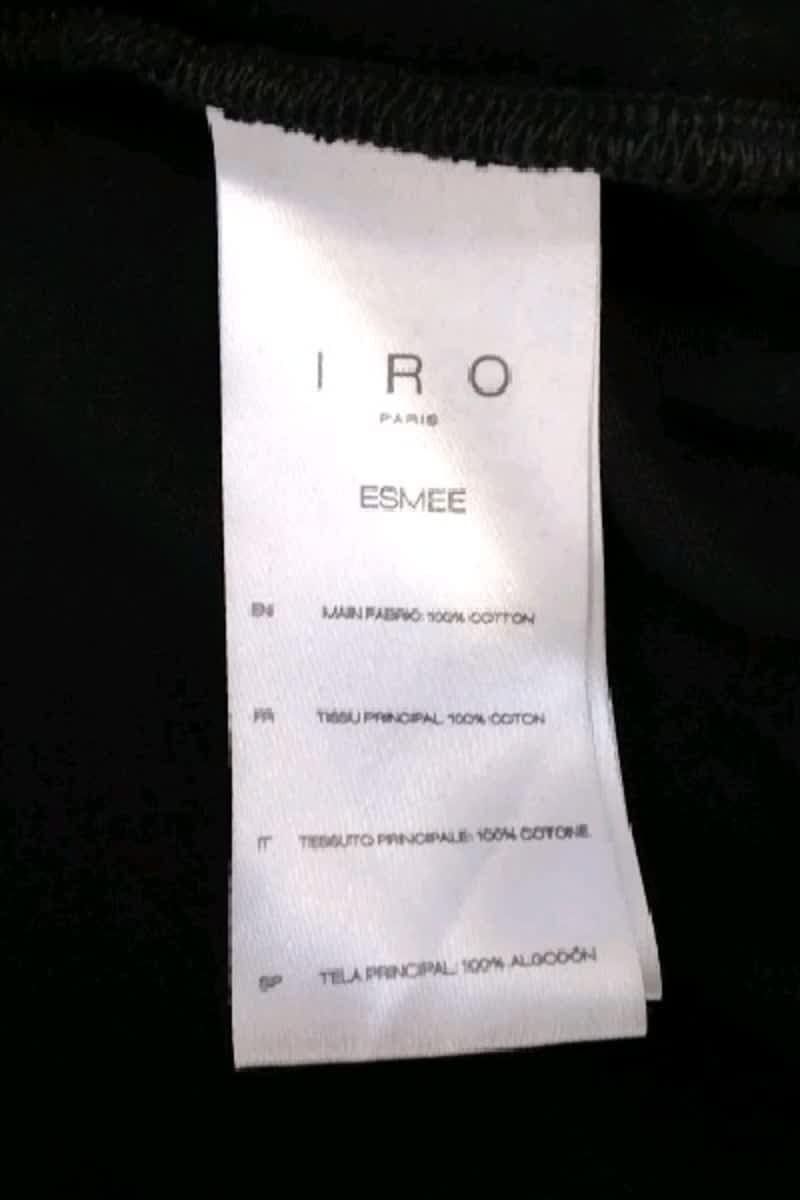 Robe Iro  Noir