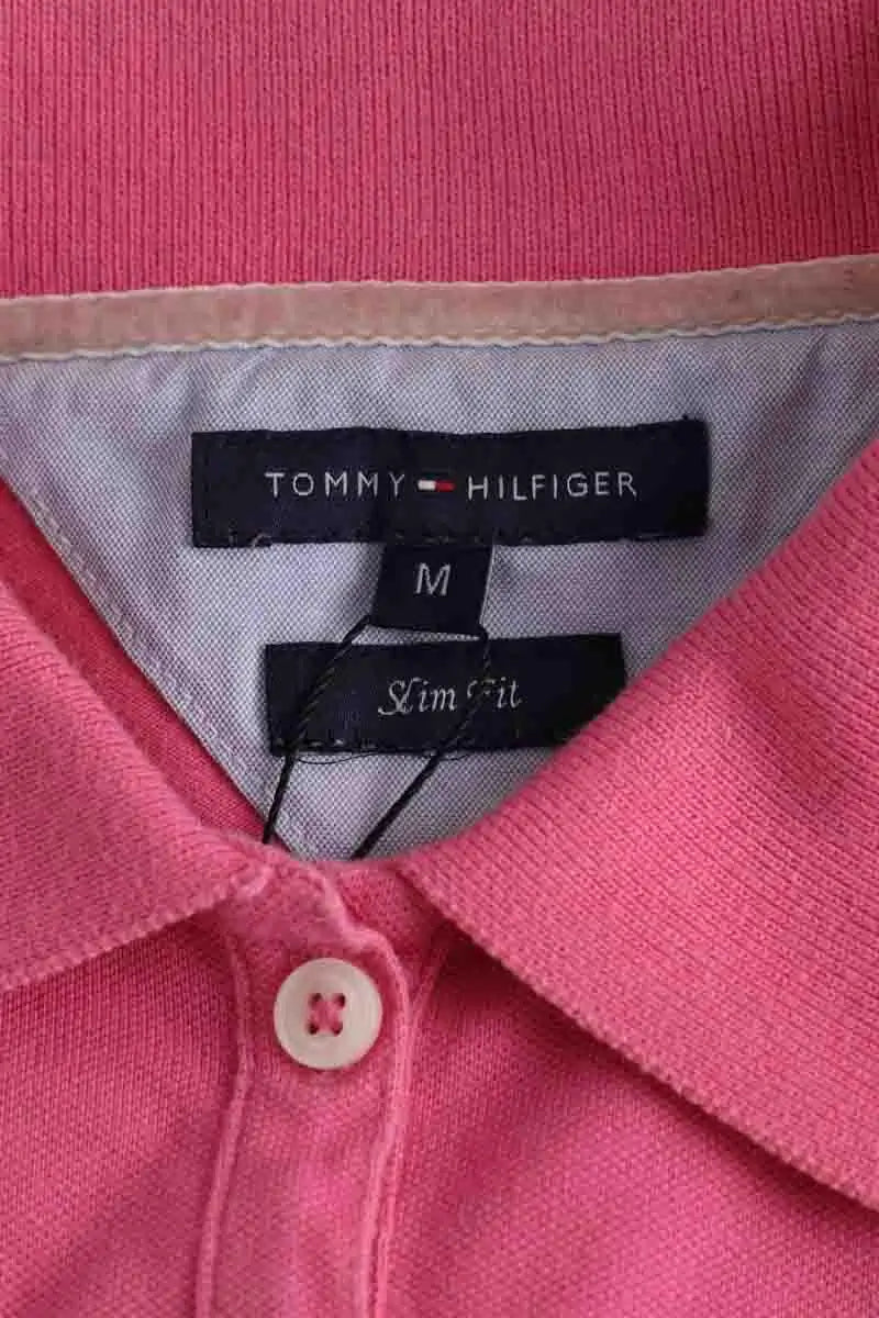 Polo Tommy Hilfiger Rose en Coton