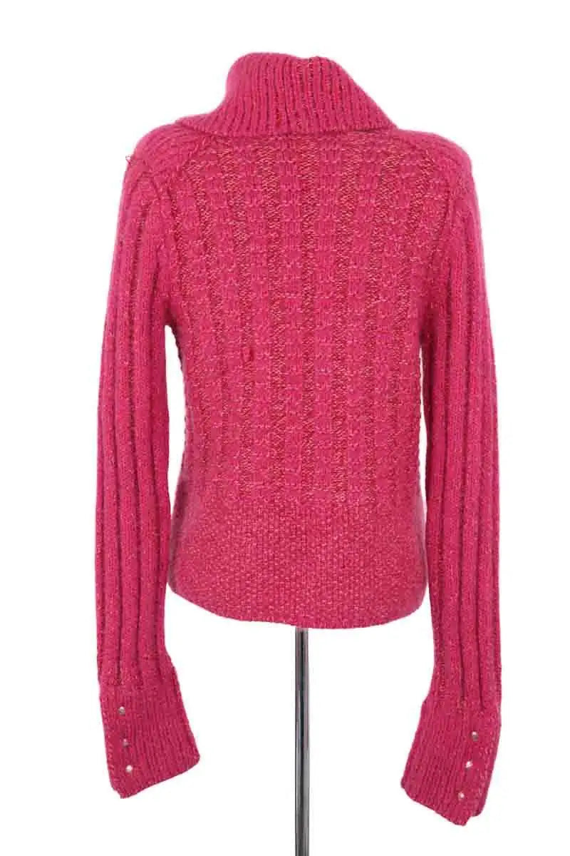 Veste Chanel 2009 Automne Rose en Laine