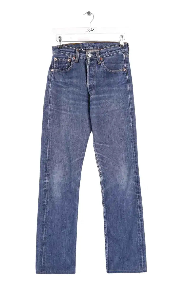 Jean droit Levi's 501 Bleu en Coton, taille M - Seconde Main