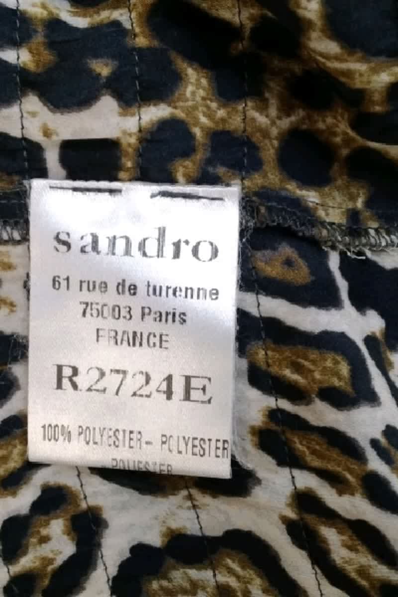 Robe Sandro  Marron